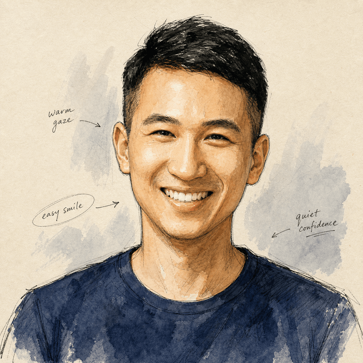 黄小木头像